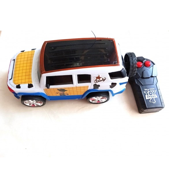 carro de Controle Remoto Fun Drivers Toy Story Woody Candide 4912